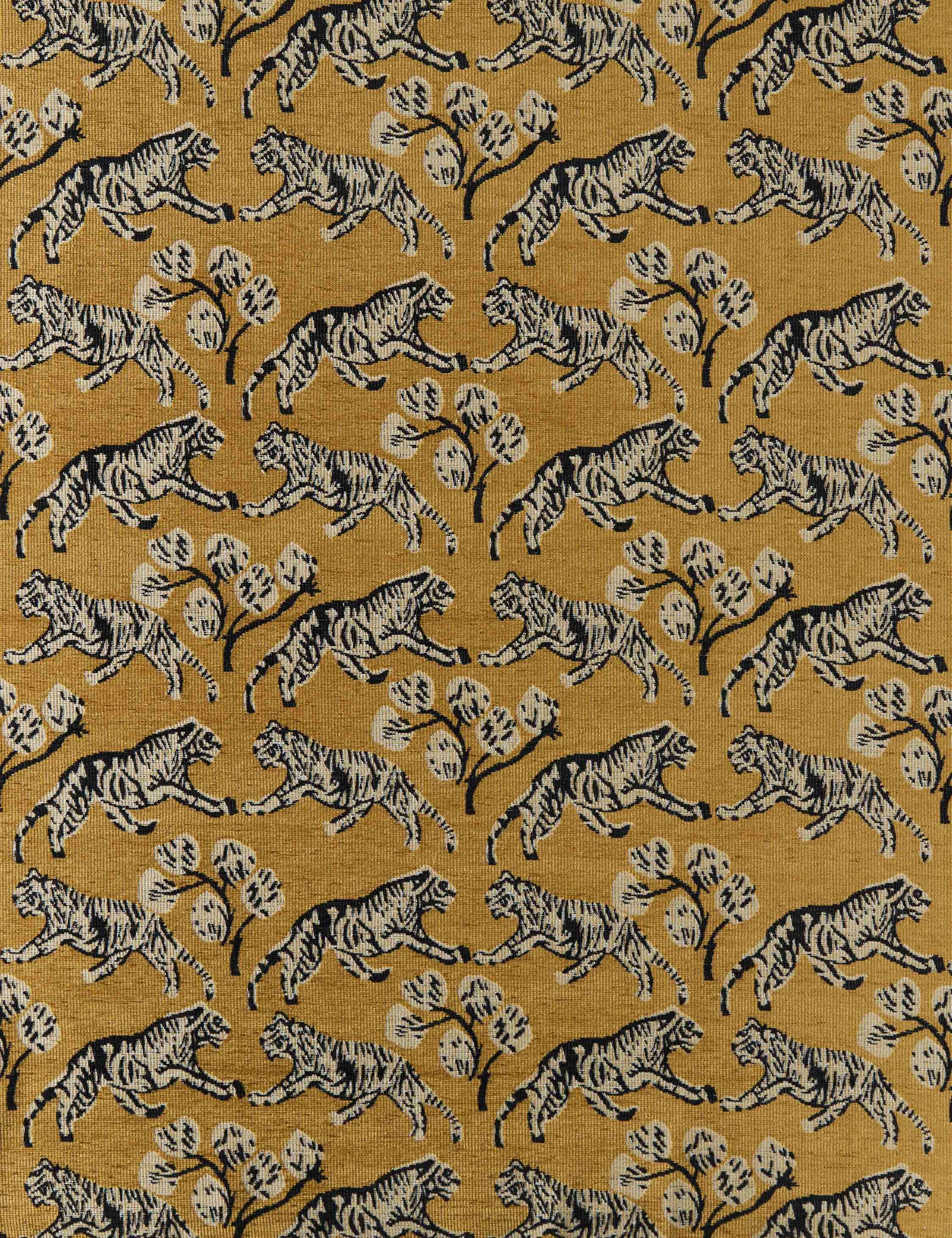 Tiger Jacquard Fabric by Sarah Sherman Samuel