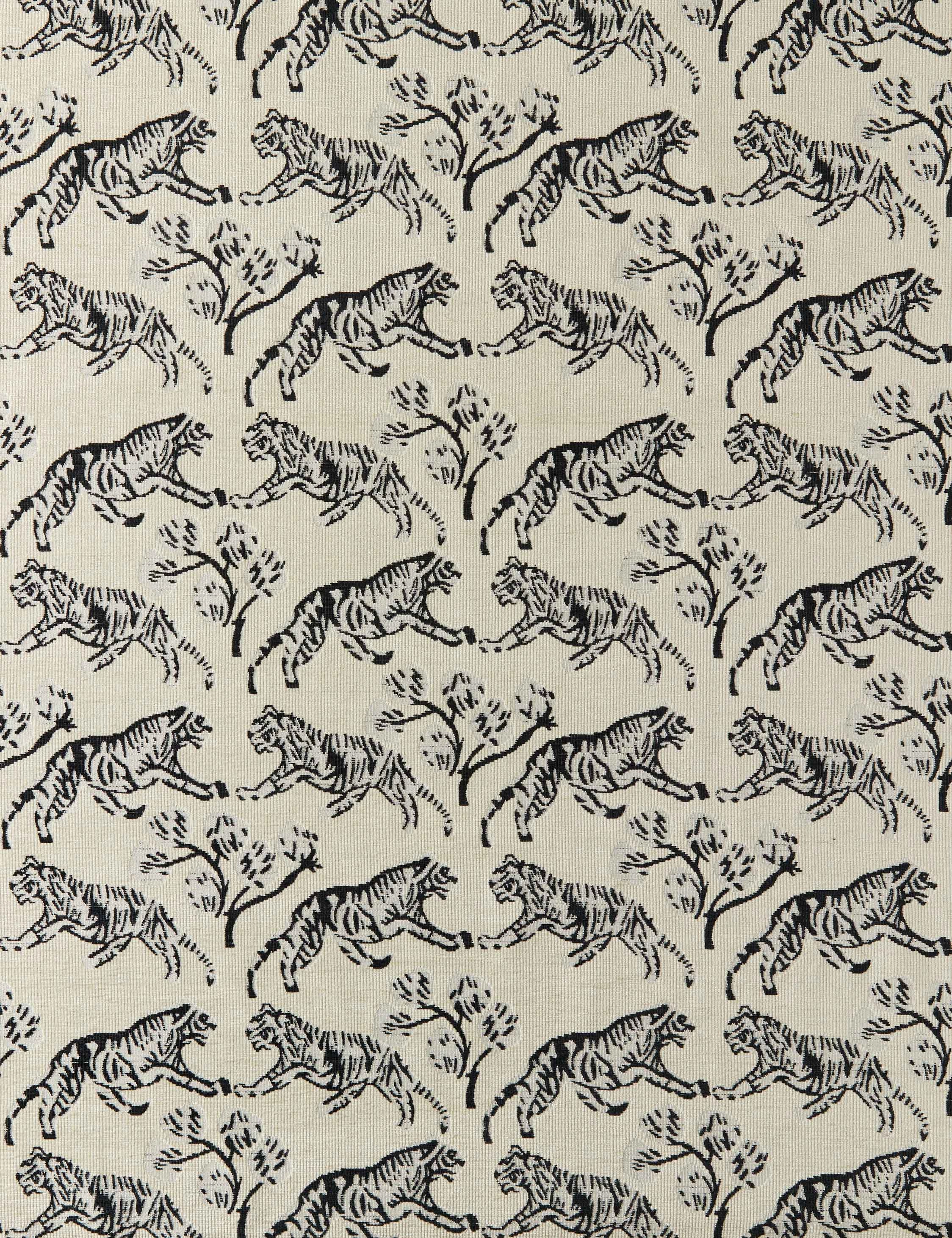 Tiger Jacquard Fabric by Sarah Sherman Samuel