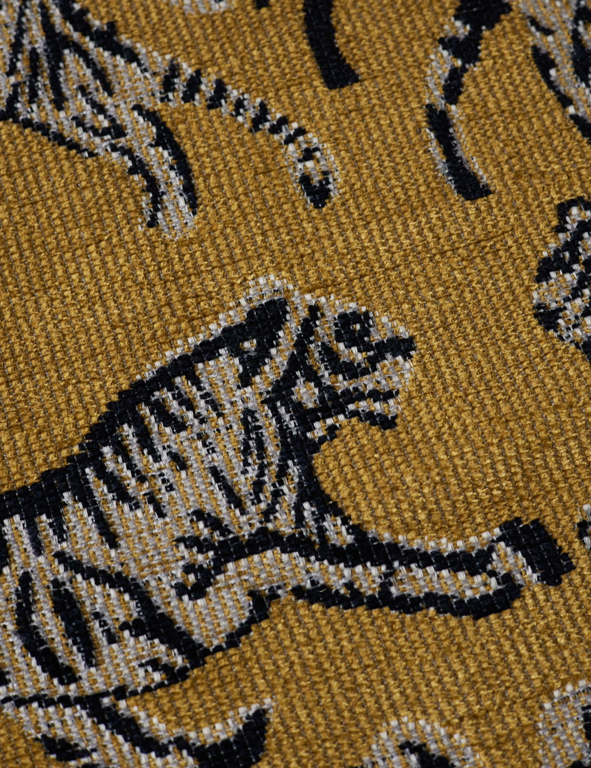 Tiger Jacquard Fabric by Sarah Sherman Samuel