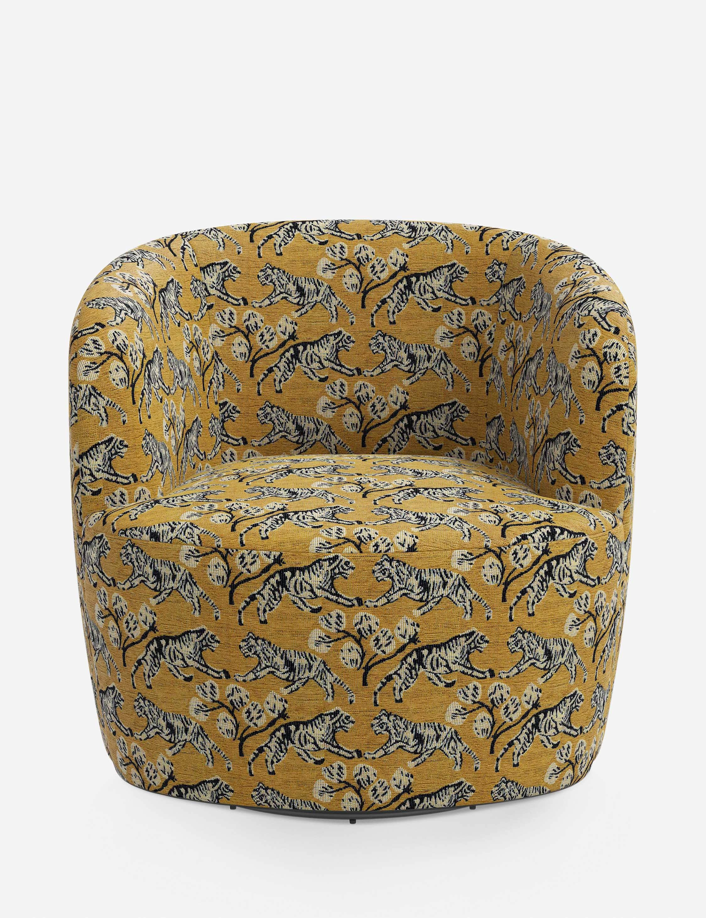 Tiger Jacquard Fabric by Sarah Sherman Samuel