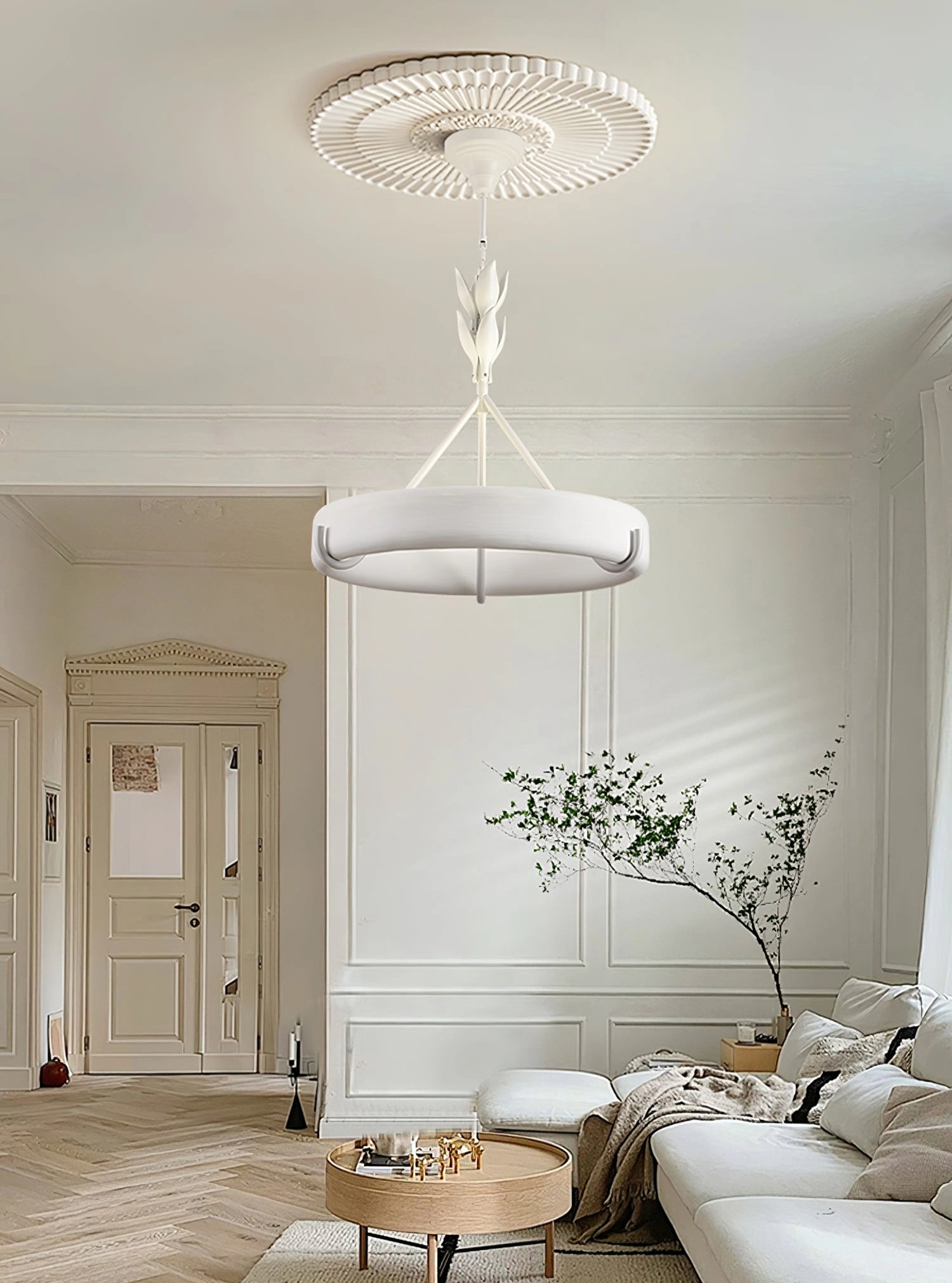 Tinsley Plaster Chandelier