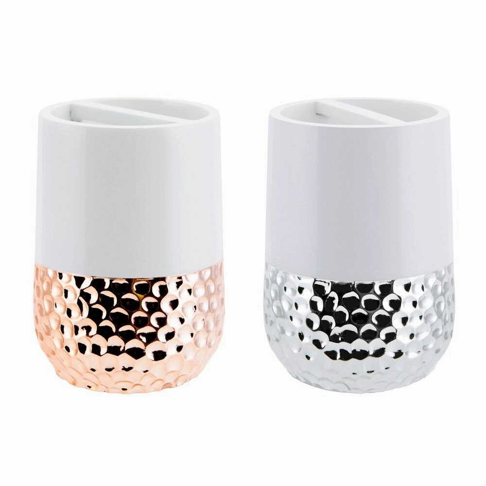 Titus Toothbrush Holder Silver