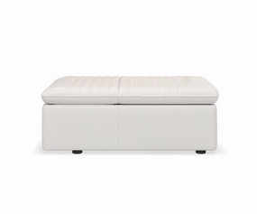 Tobi Leather Storage Ottoman & Chair sofa,couch,living room furniture