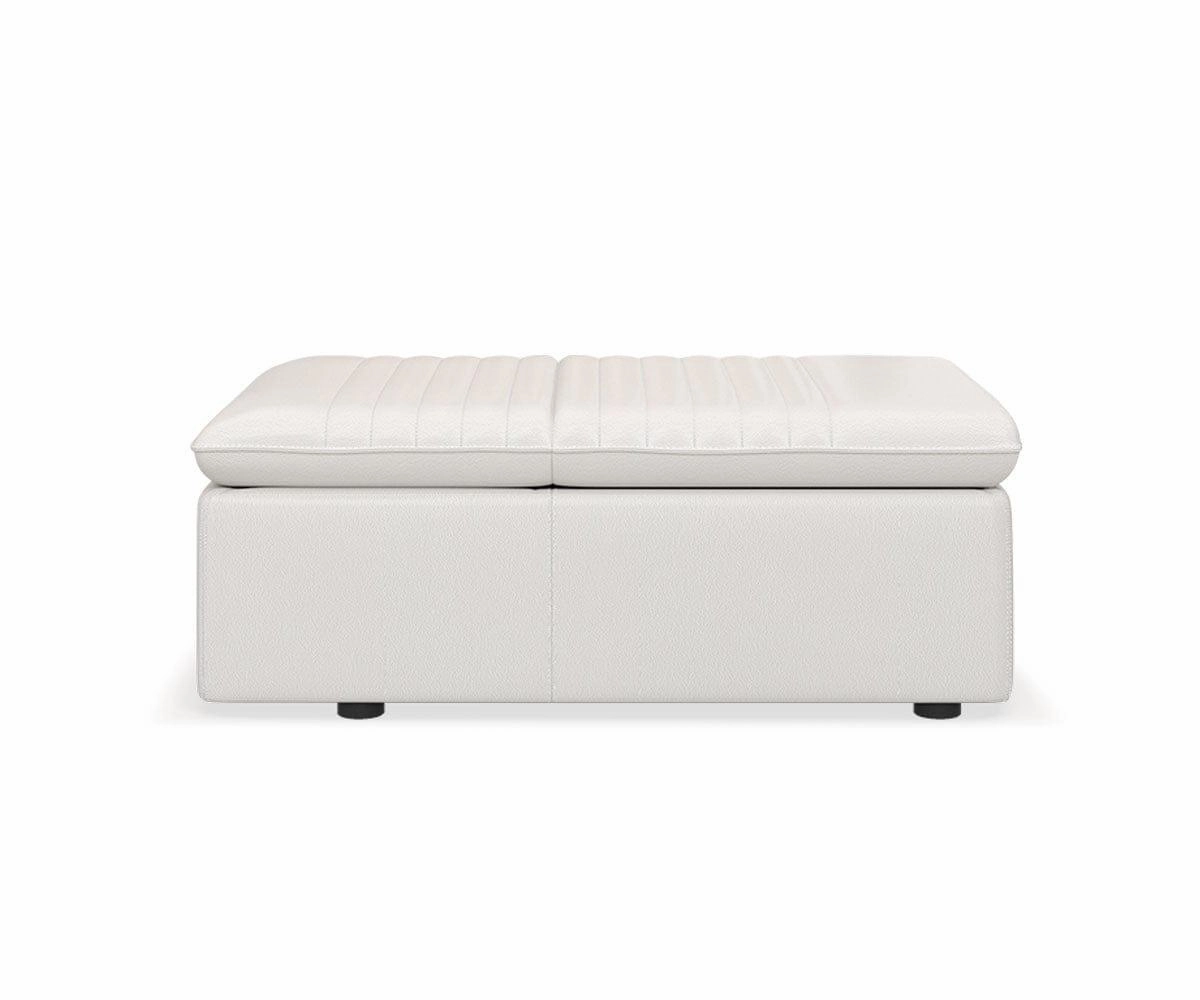 Tobi Leather Storage Ottoman & Chair sofa,couch,living room furniture