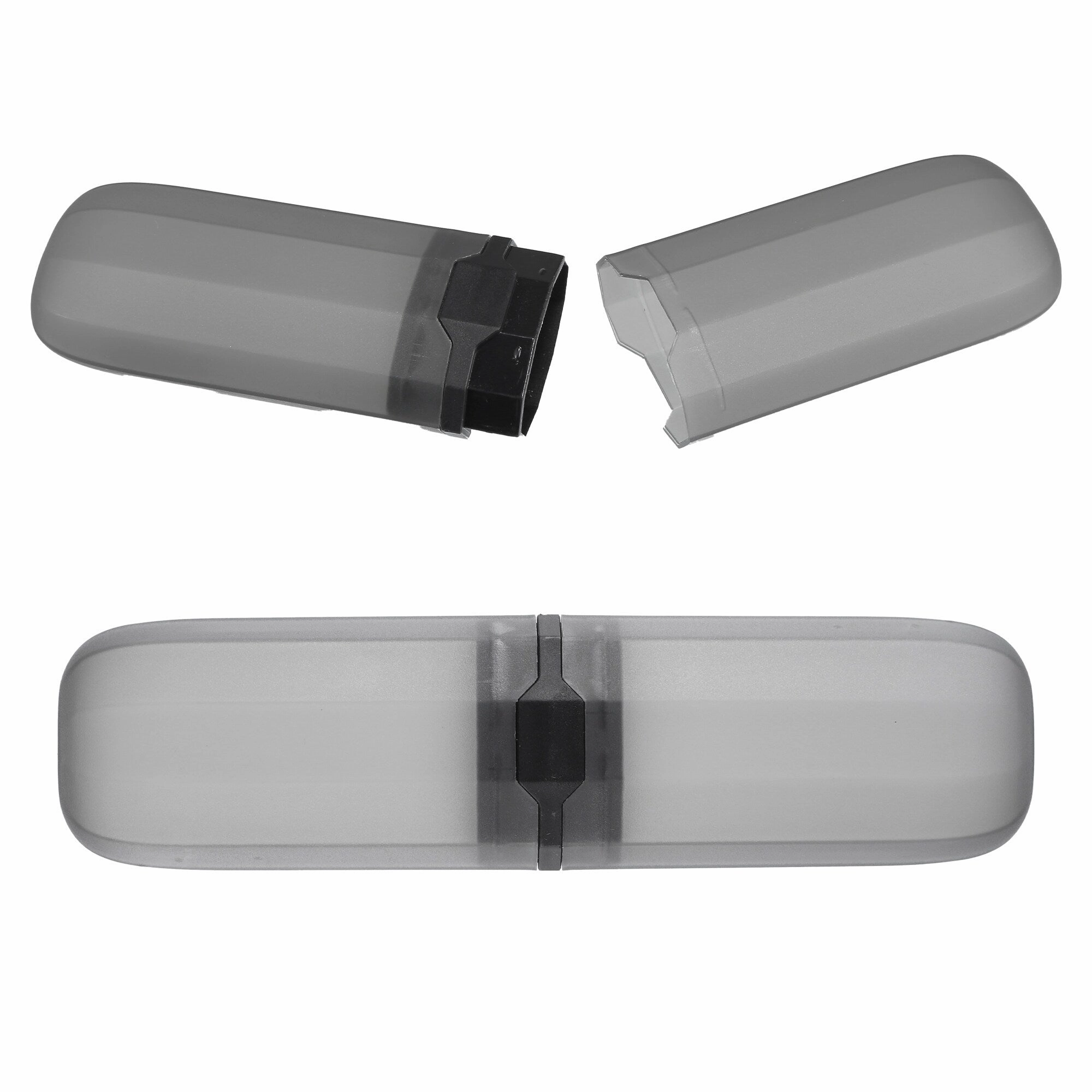 Toothbrush Case, Traveling Toothbrush Holders Case, Plastic, Clear, 7.87"x2.17"