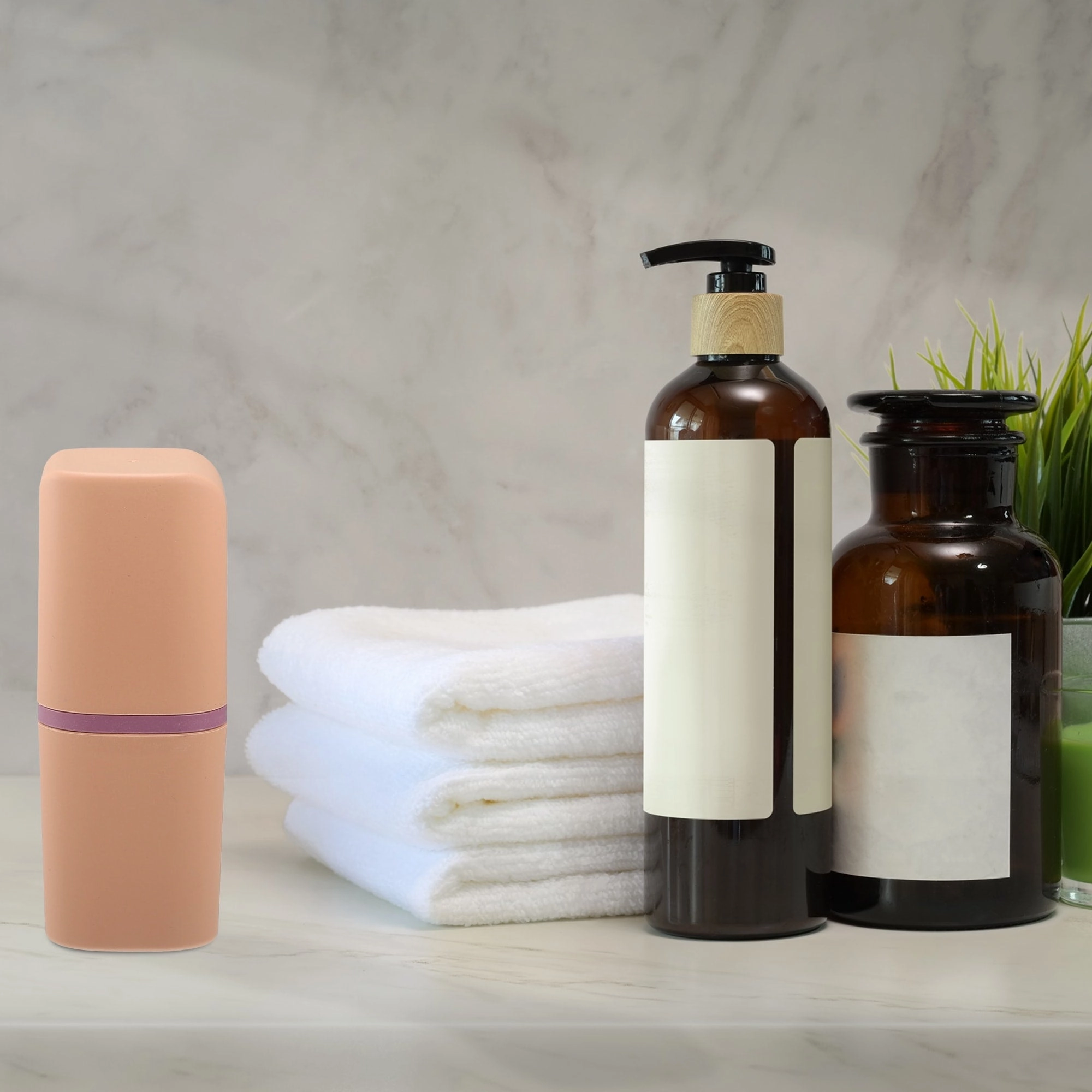 Toothbrush Case, Traveling Toothbrush Holders Case, PP, 20x7.5x5.5cm