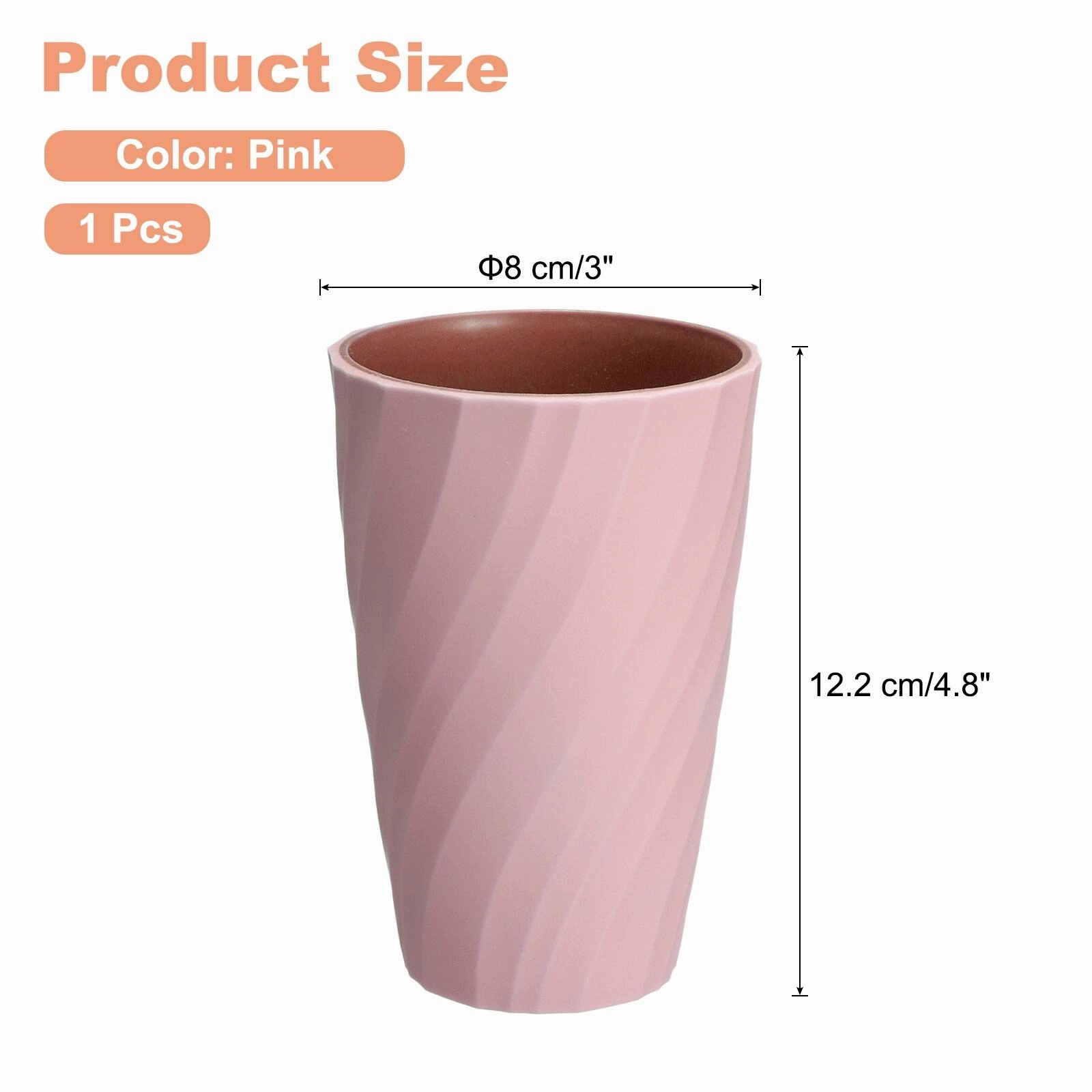 Toothbrush Cup Reusable Bathroom Tumbler Cup for Bathroom