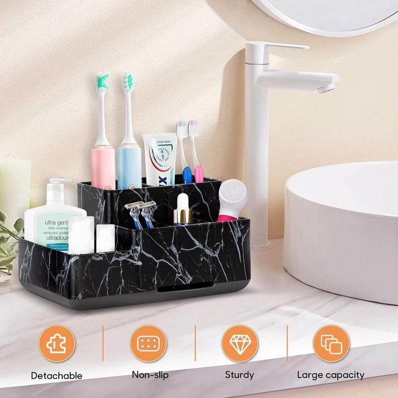 Toothbrush Holder,Bathroom Organizer Countertop