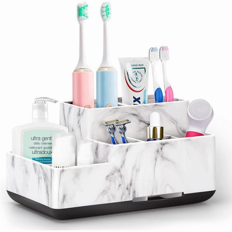 Toothbrush Holder,Bathroom Organizer Countertop