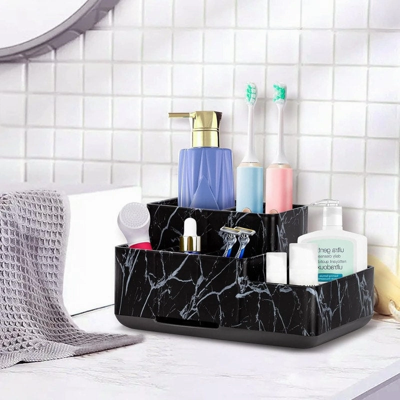 Toothbrush Holder,Bathroom Organizer Countertop