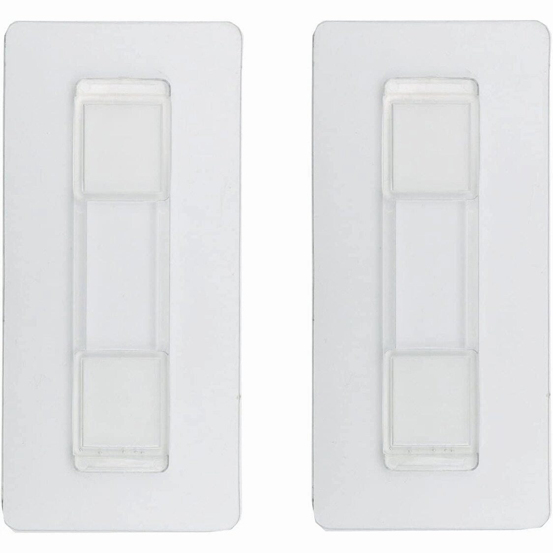 Toothbrush Holder Wall Adhesives, Wall-Mounted Sticker for Toothbrush Holder (Wall Stickers, 2 PCS) - white toothbrush holder,bathroom cup,bathroom organizer