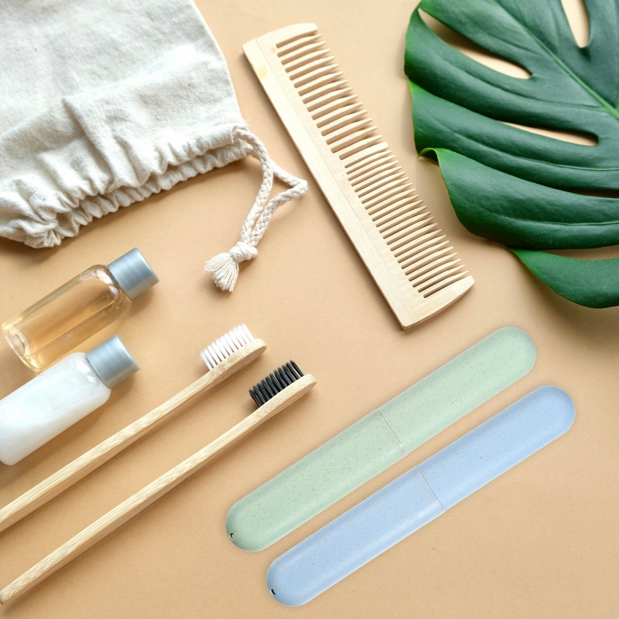 Toothbrush Holders Case for Travel 8.07"x1.22"x0.83"