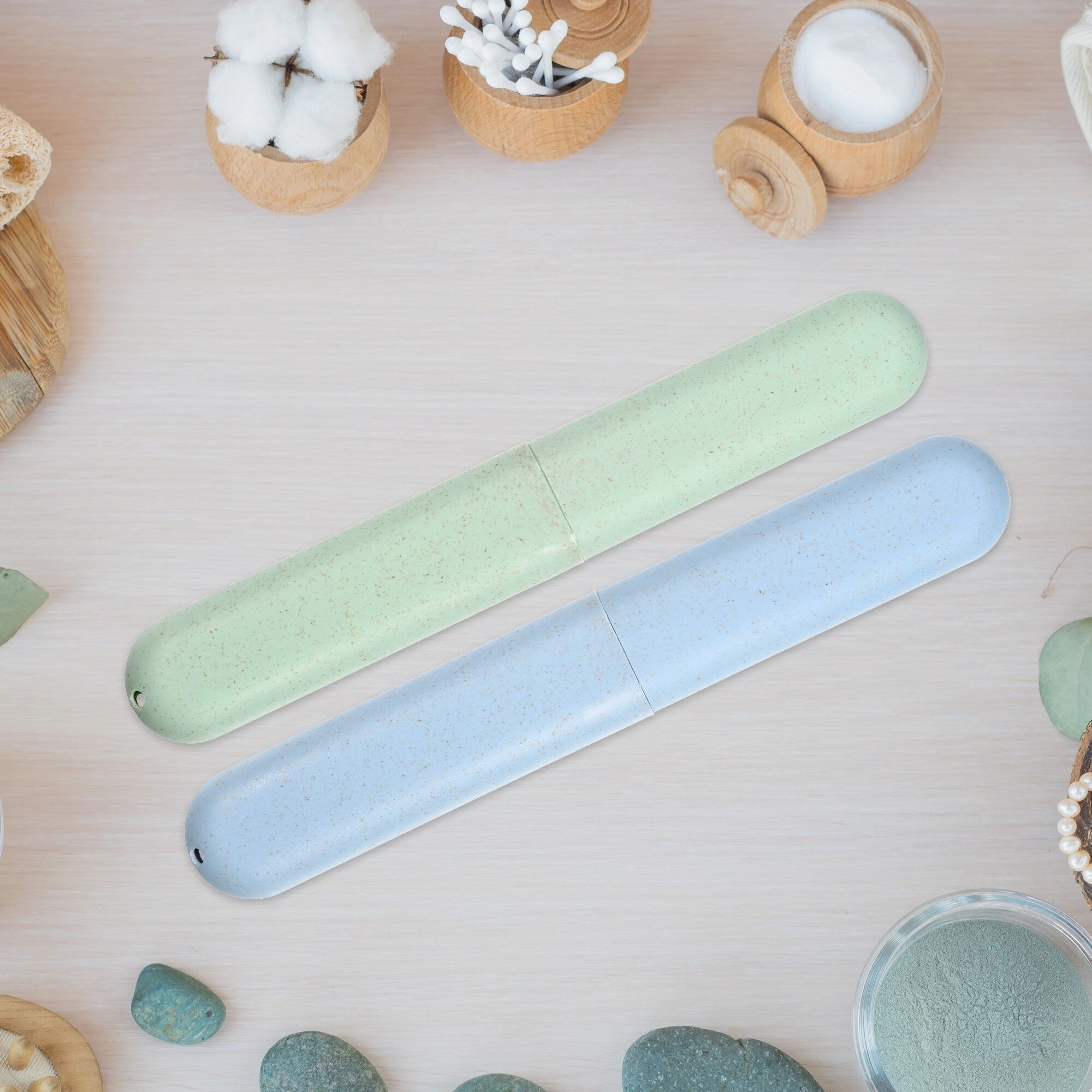 Toothbrush Holders Case for Travel 8.07"x1.22"x0.83"