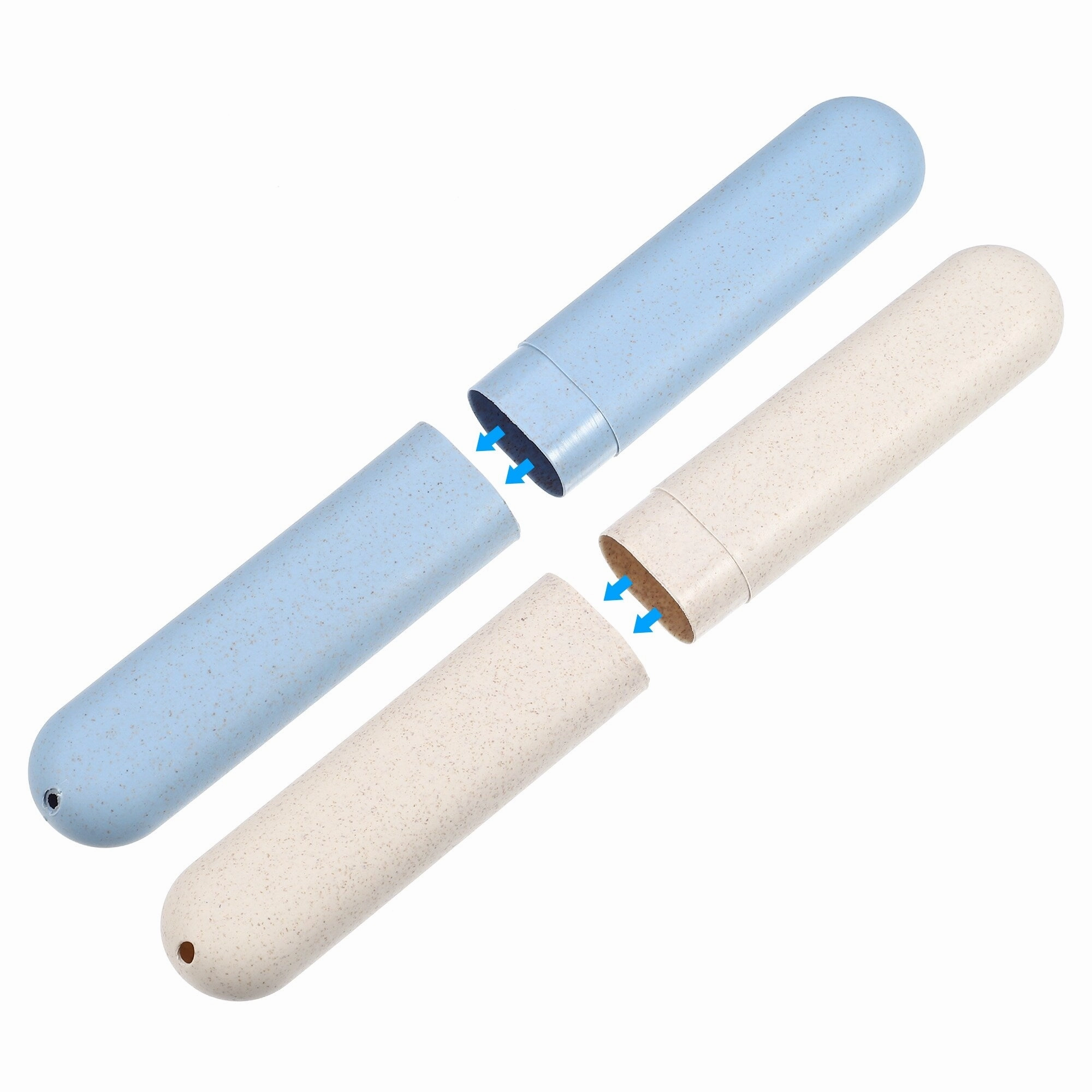 Toothbrush Holders Case for Travel 8.07"x1.22"x0.83"