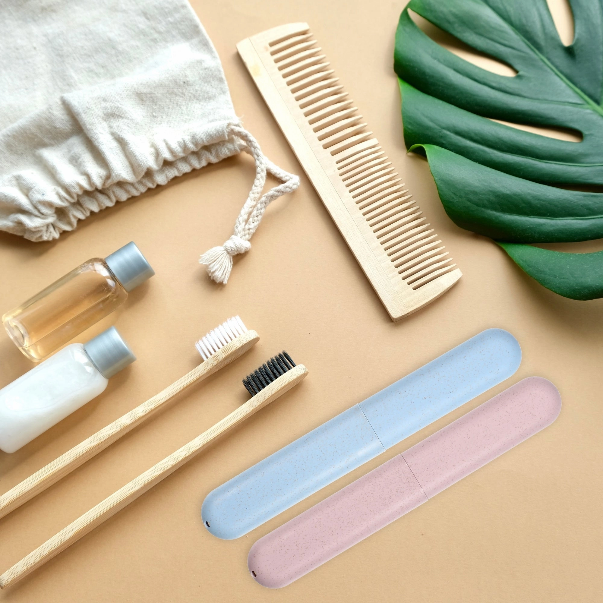 Toothbrush Holders Case for Travel 8.07"x1.22"x0.83"