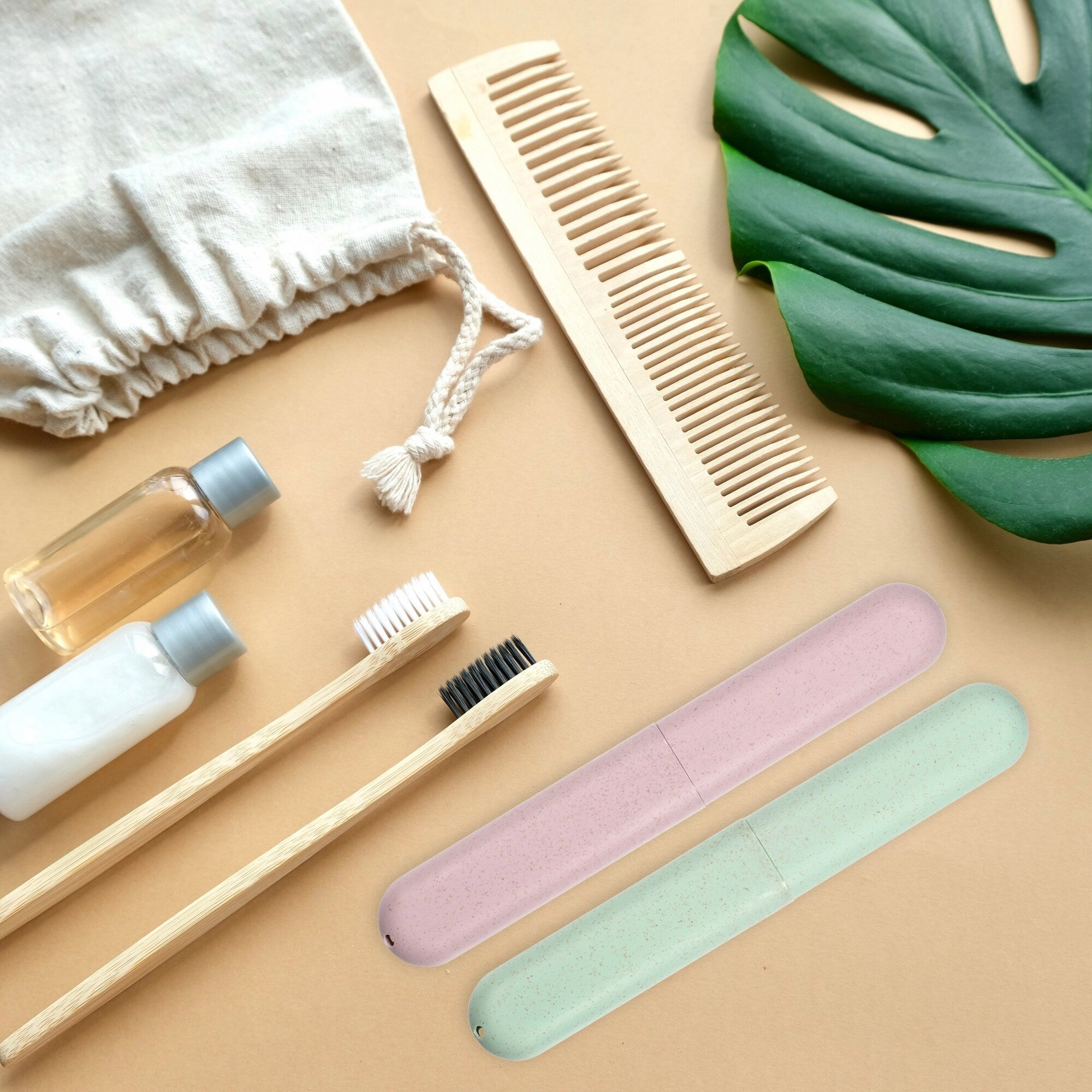 Toothbrush Holders Case for Travel 8.07"x1.22"x0.83"