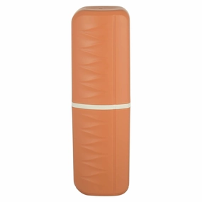 Toothbrush Travel Case, Plastic, Lightweight Traveling Toothbrush Holders Case, 2.36"x1.57"x7.87" toothbrush holder,bathroom cup,bathroom organizer
