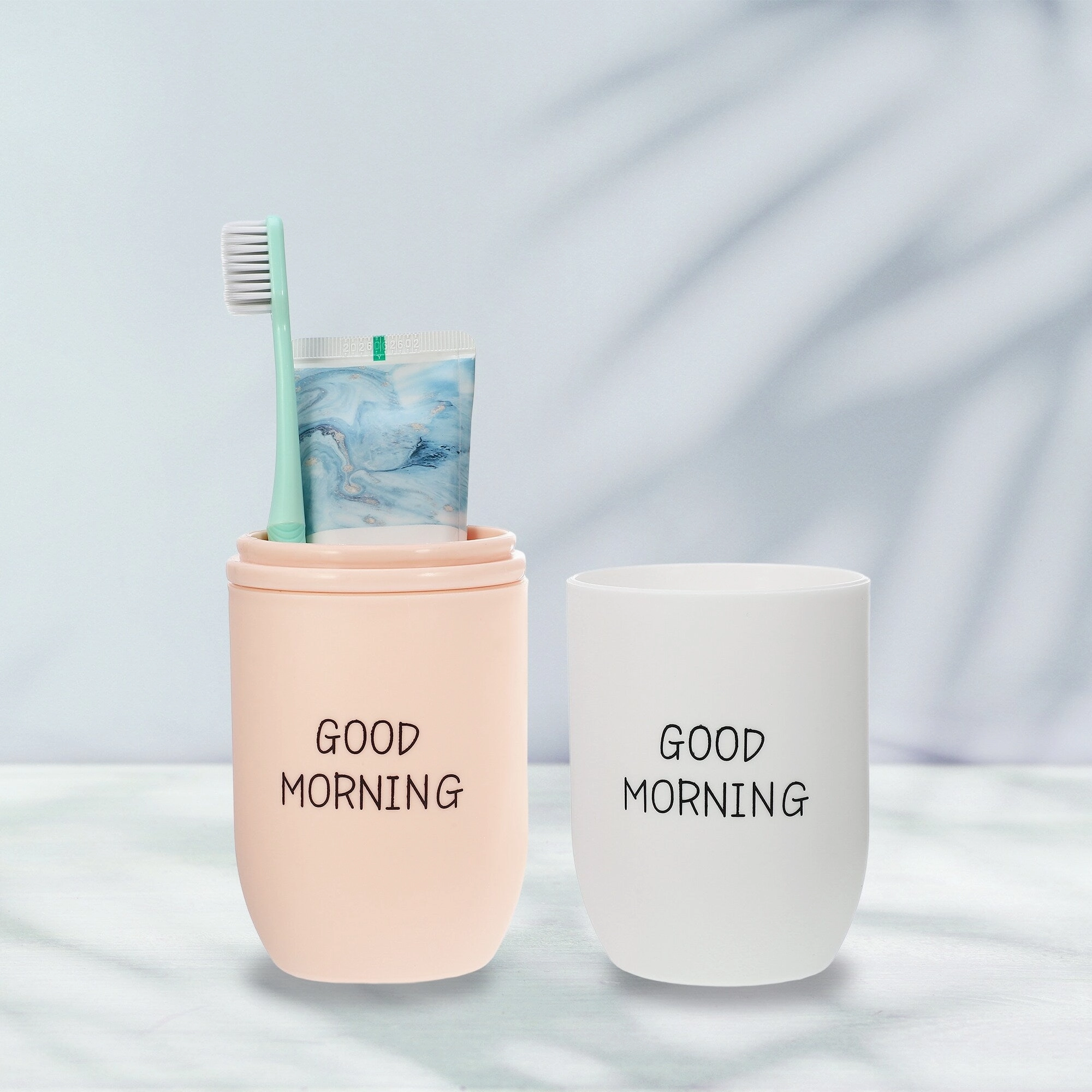 Toothbrush Travel Case, Plastic, Lightweight Traveling Toothbrush Holders Case, 7.87"x2.87"