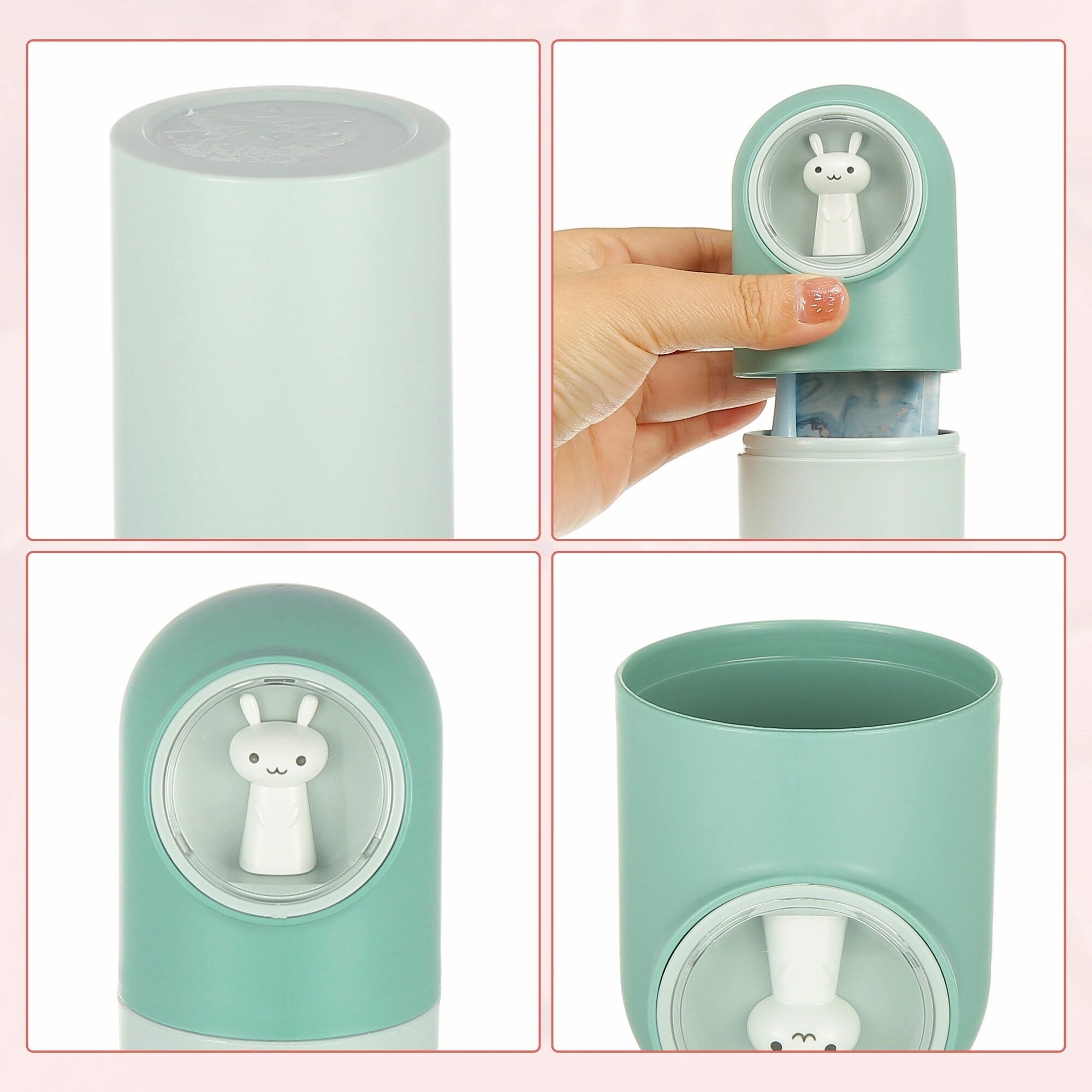 Toothbrush Travel Case, Plastic, Lightweight Traveling Toothbrush Holders Case, for Travel Business, 7.87"x2.28"