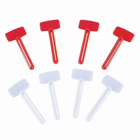Toothpaste Tube Squeezers - Set of 8 Plastic Tube Keys - 3.500 x 3.000 x 1.000 toothbrush holder,bathroom cup,bathroom organizer