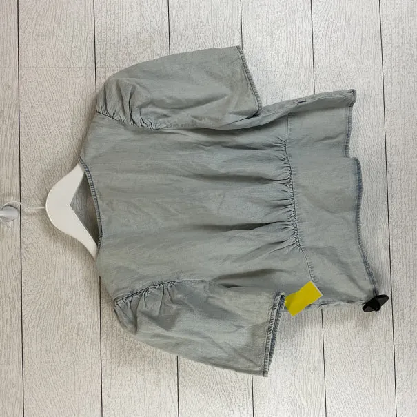 Top Short Sleeve By Levis In Blue, Size: M levis