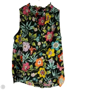 Top Sleeveless By J. Crew In Floral Print, Size: M j crew