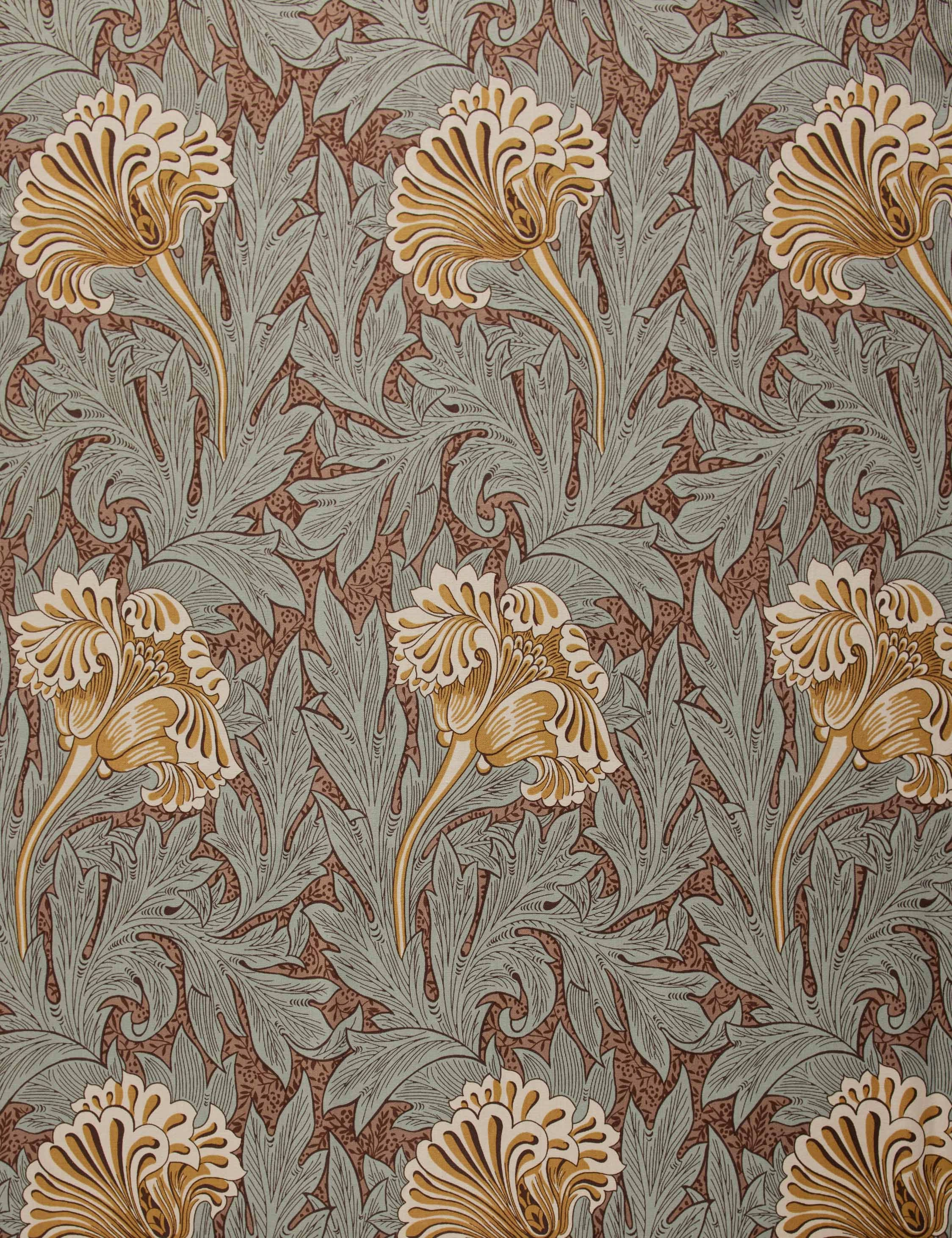 Tulip Cotton Fabric by Morris & Co.