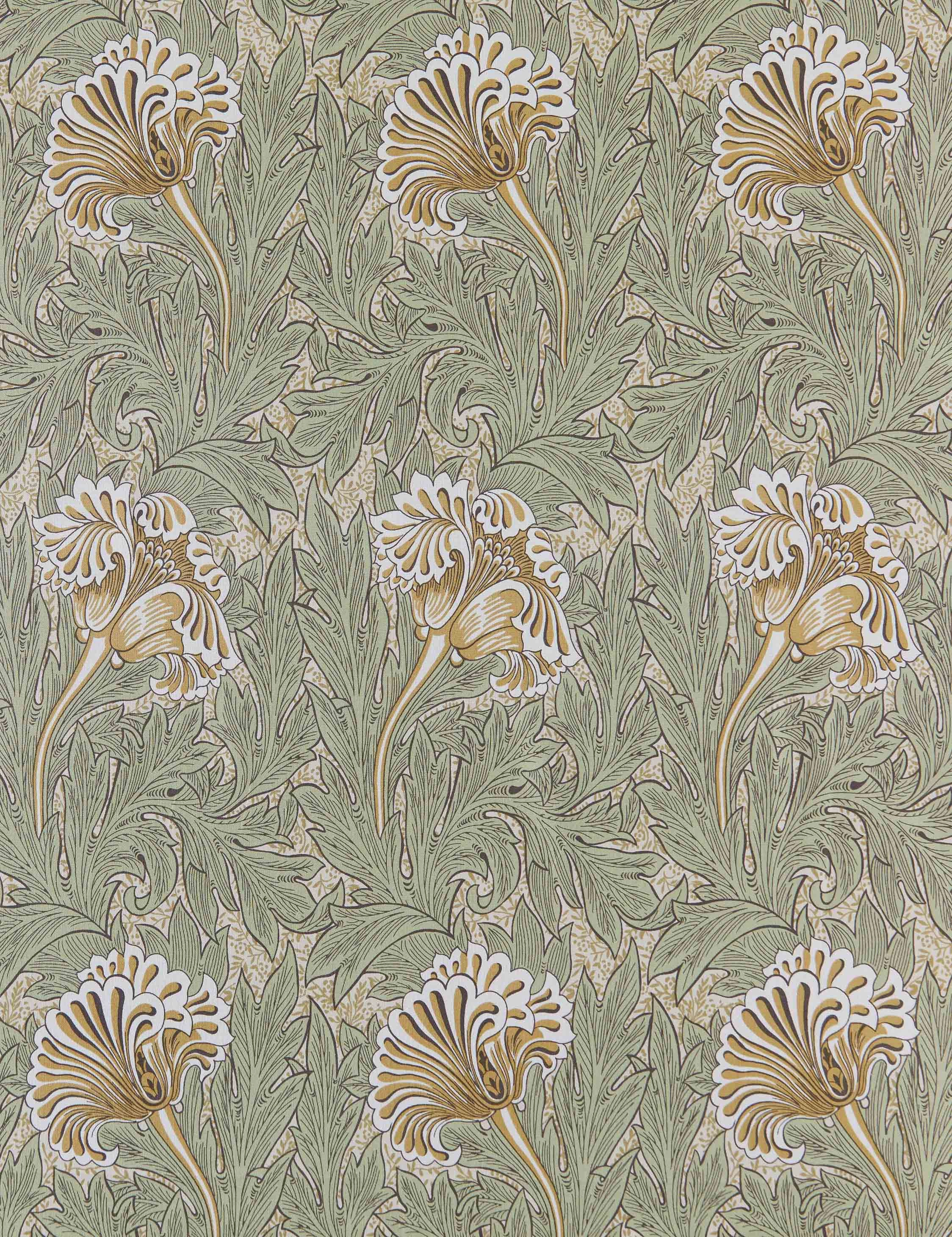 Tulip Cotton Fabric by Morris & Co.