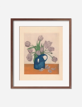 Tulips in a Pitcher Print by Frans Everbag wall art,canvas print,home wall decor