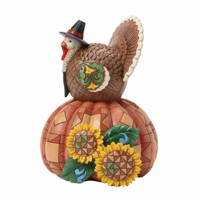 Turkey Pumpkin Sunflower Fig figurines,decorative figurines,home accents