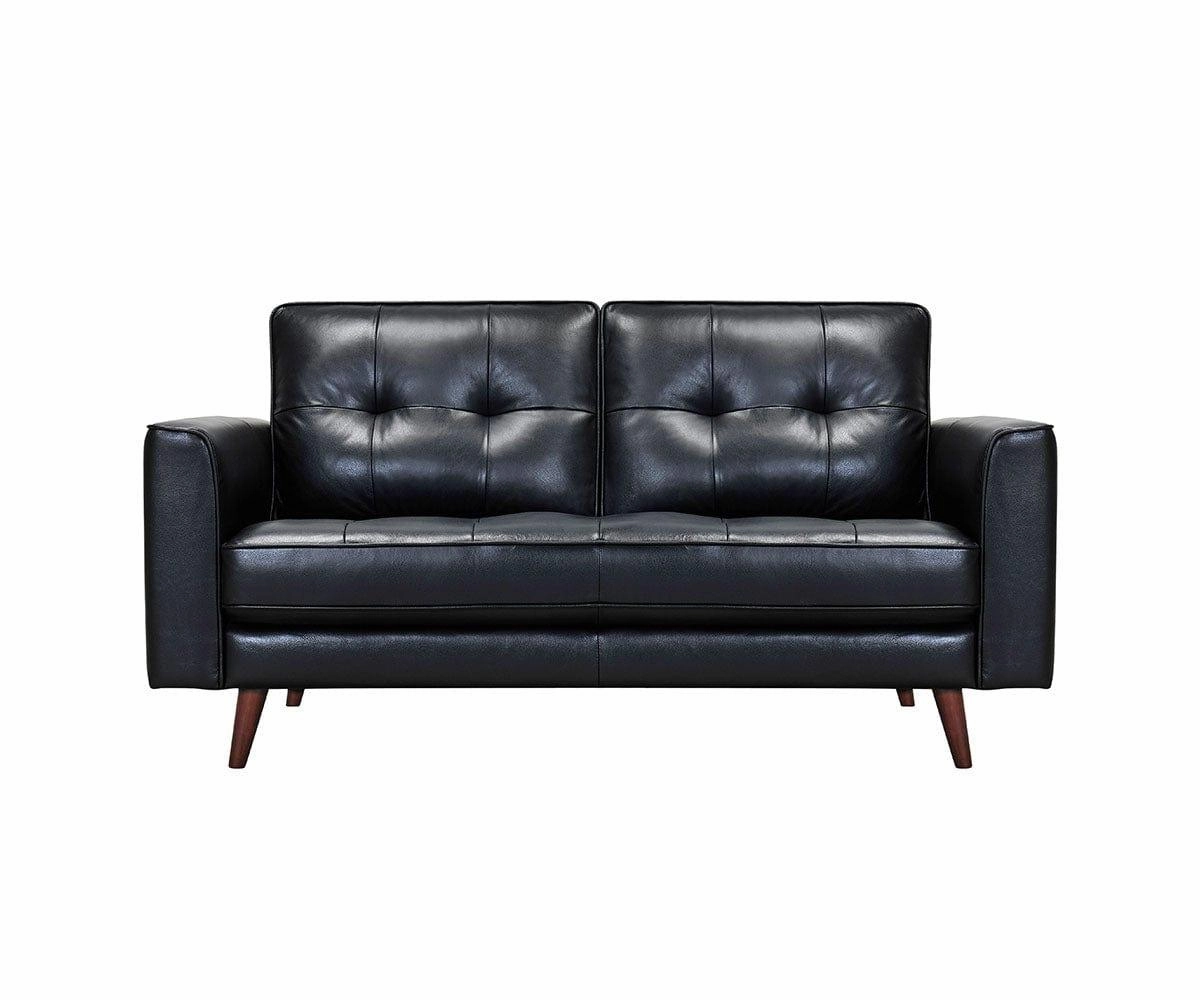 Turner Leather Loveseat sofa,couch,living room furniture