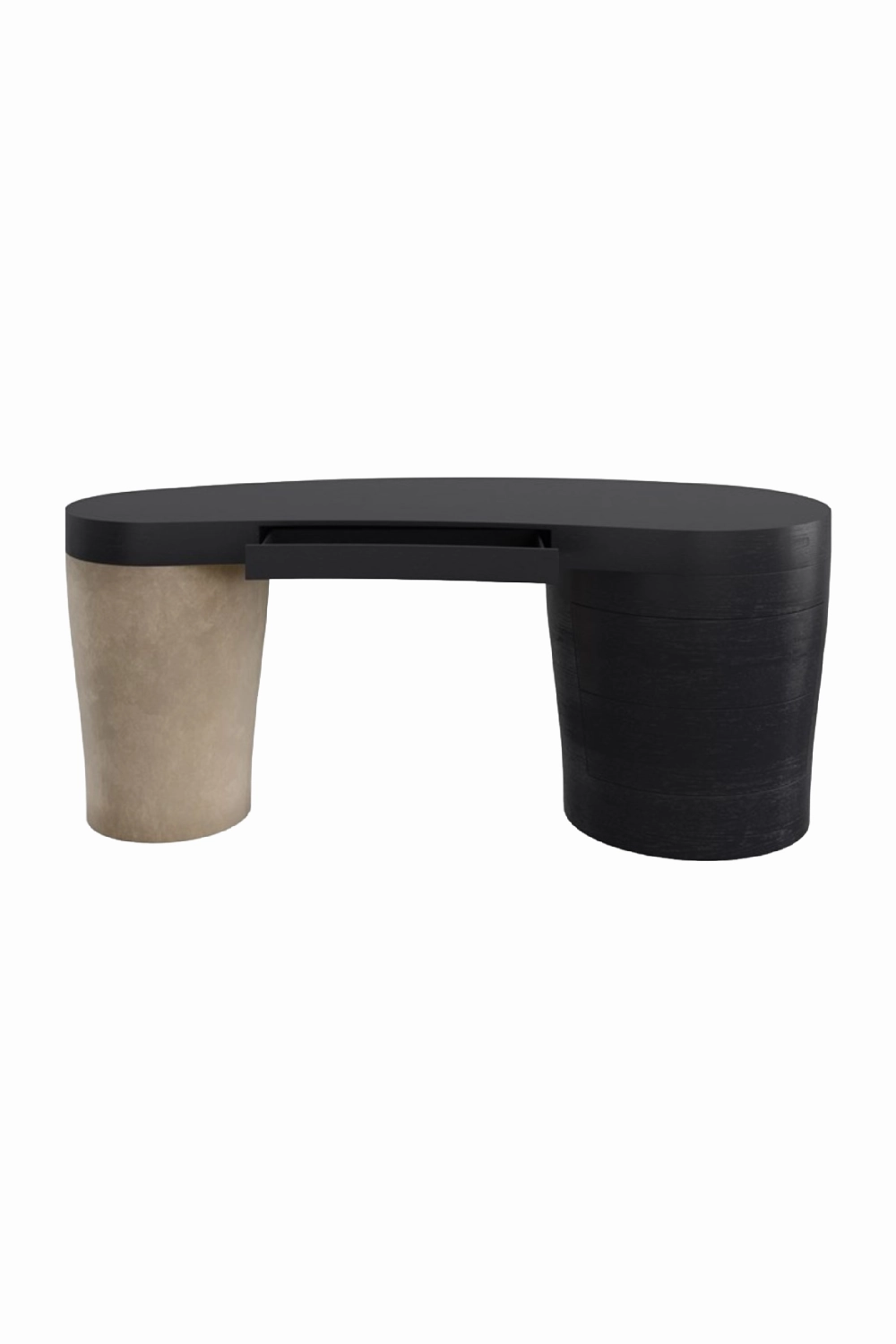 Two-Tone Suede Desk | Andrew Martin Gus desk,home desk,workstation