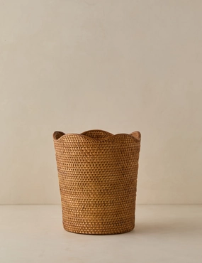Tyna Rattan Wastebin home decor,home accents,interior accessories