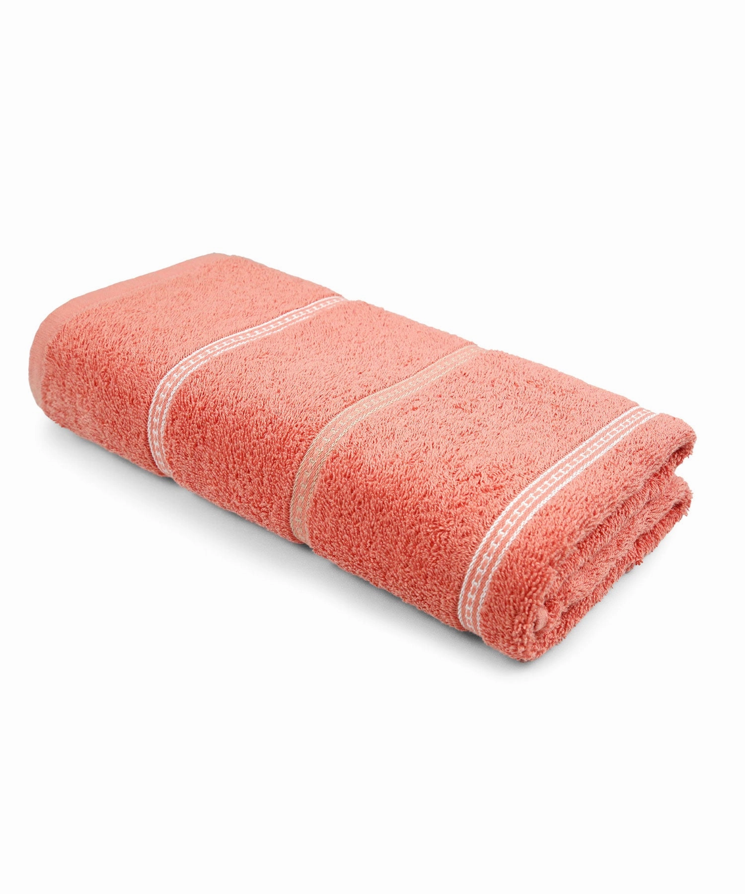 Urban Comfort 100% Cotton Bath Towel, Durable, Light Weight, Dry Fast, Brick Red