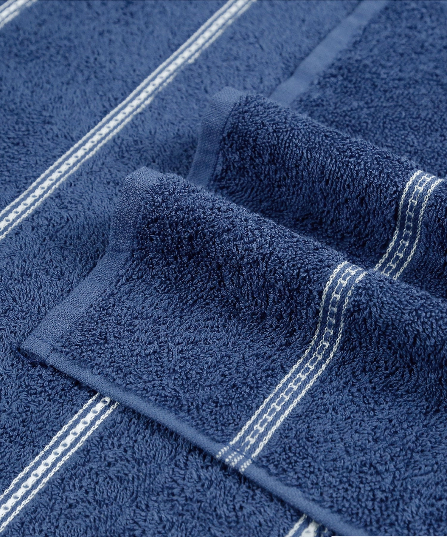 Urban Comfort 100% Cotton Bath Towel, Durable, Light Weight, Dry Fast, Doodle Blue