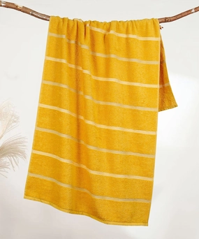 Urban Comfort 100% Cotton Bath Towel, Durable, Light Weight, Dry Fast, Drama Yellow bath towels,soft towels,bathroom textiles