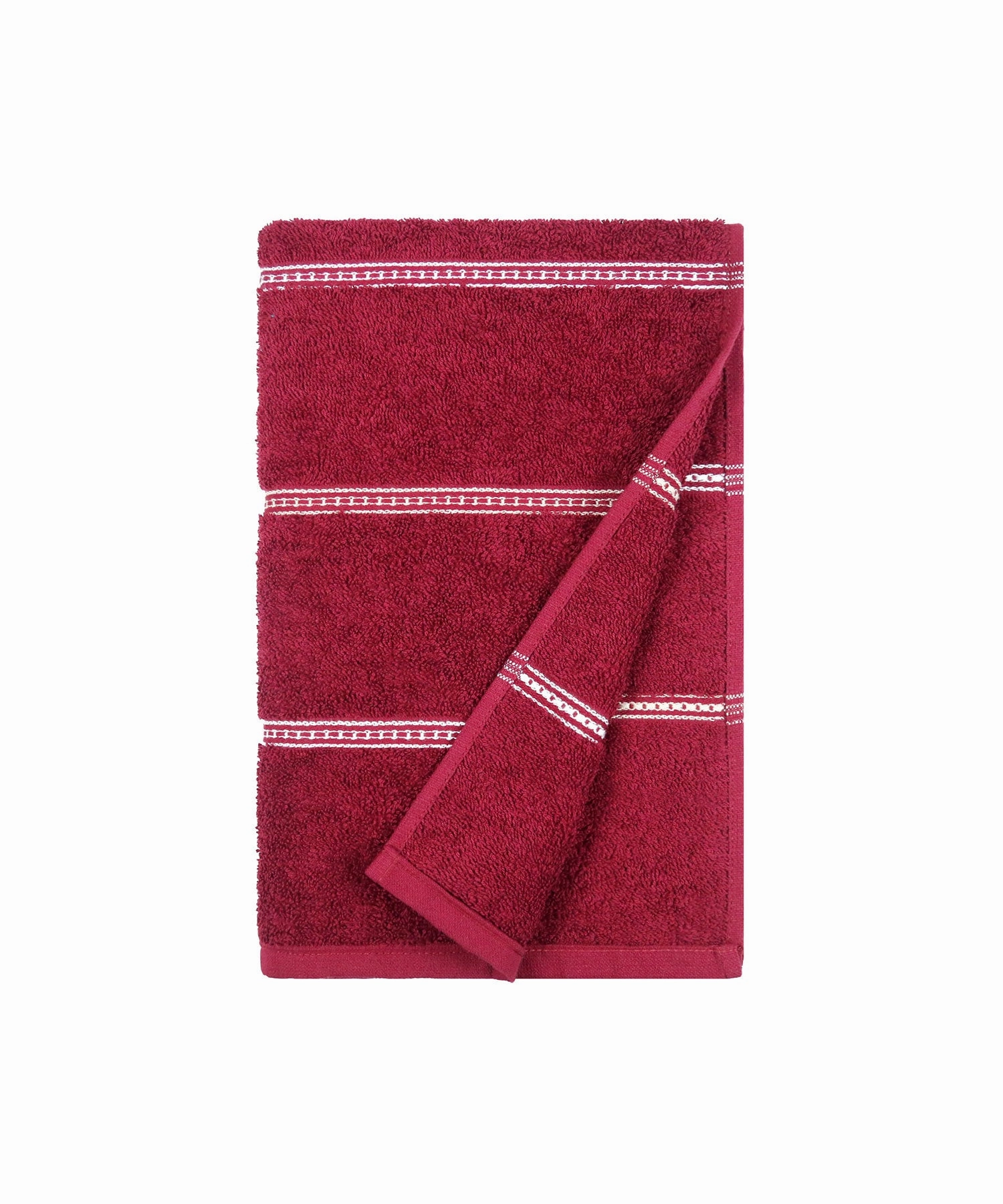 Urban Comfort 100% Cotton Bath Towel, Durable, Light Weight, Dry Fast, Rosie Wine