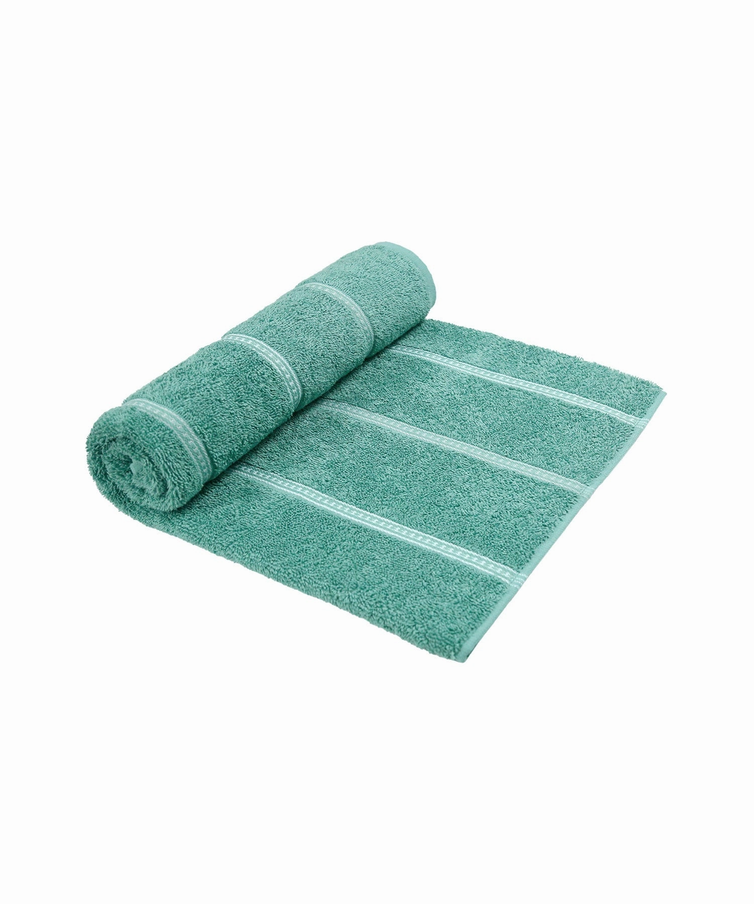 Urban Comfort 100% Cotton Bath Towel, Durable, Light Weight, Dry Fast, Shell Green