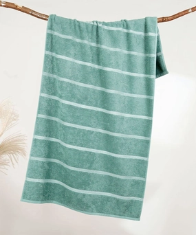 Urban Comfort 100% Cotton Bath Towel, Durable, Light Weight, Dry Fast, Shell Green bath towels,soft towels,bathroom textiles