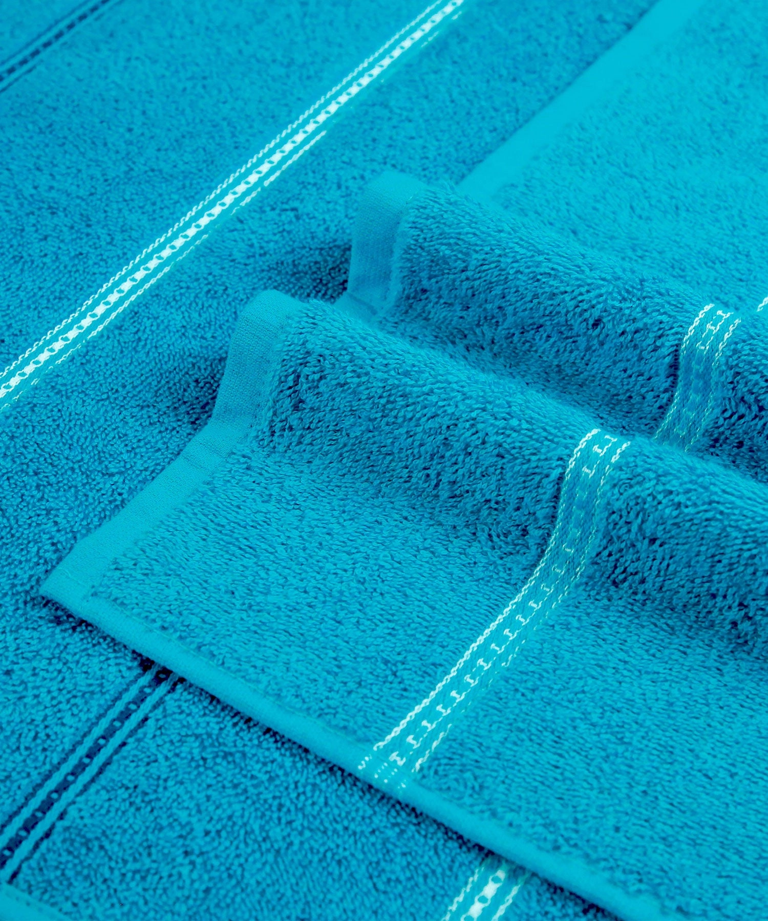 Urban Comfort 100% Cotton Bath Towel, Durable, Light Weight, Dry Fast, Tiffany Teal