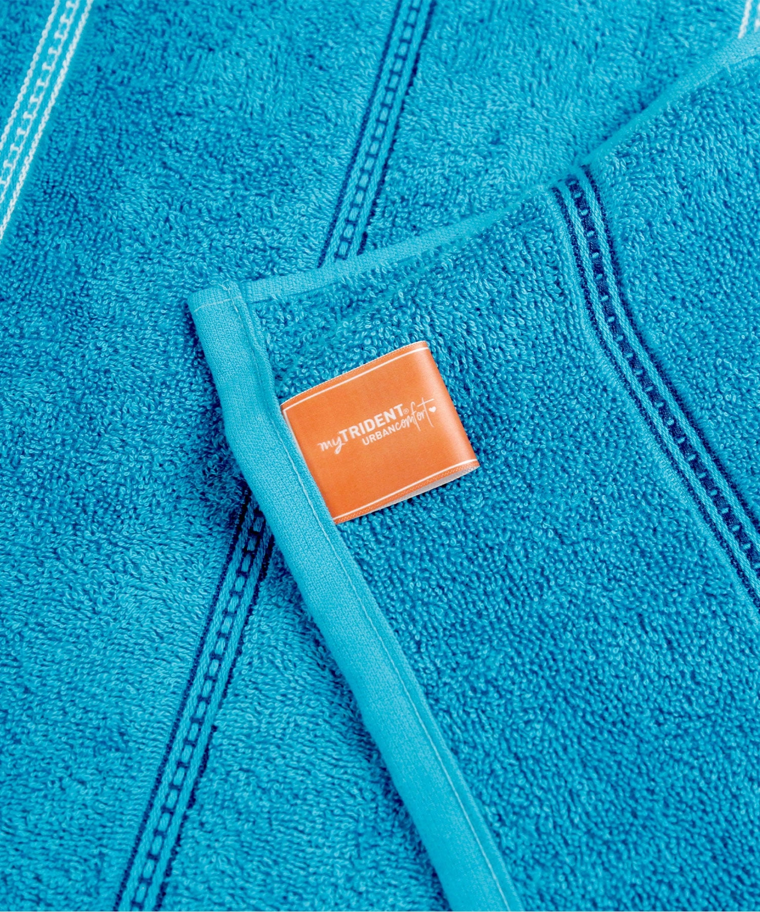 Urban Comfort 100% Cotton Bath Towel, Durable, Light Weight, Dry Fast, Tiffany Teal