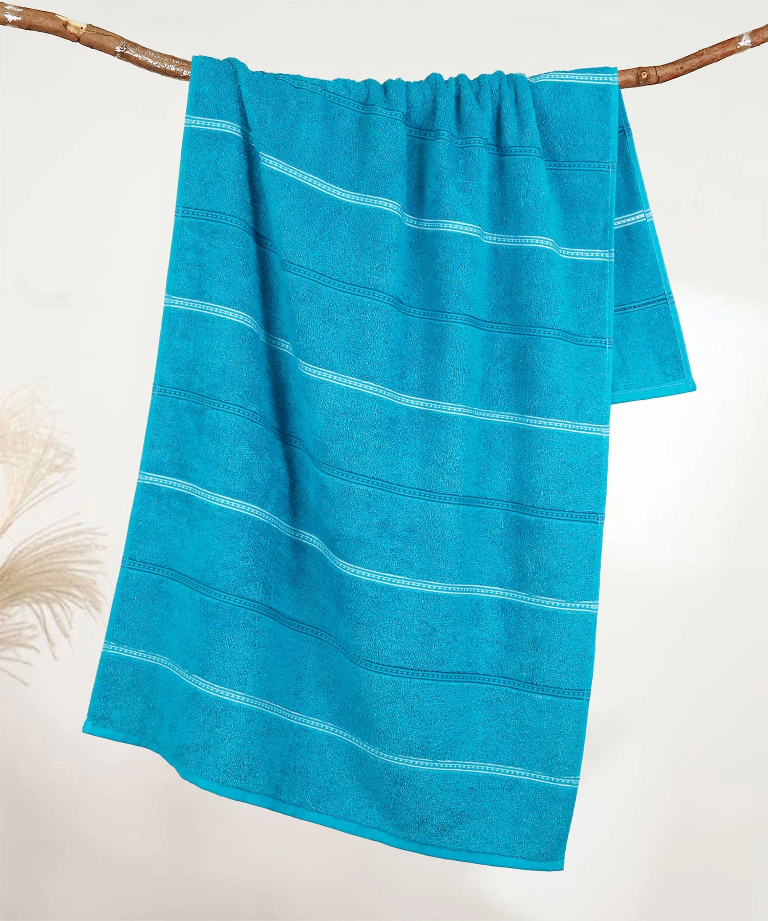 Urban Comfort 100% Cotton Bath Towel, Durable, Light Weight, Dry Fast, Tiffany Teal bath towels,soft towels,bathroom textiles