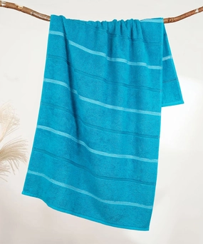 Urban Comfort 100% Cotton Bath Towel, Durable, Light Weight, Dry Fast, Tiffany Teal bath towels,soft towels,bathroom textiles