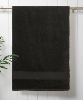 Urban Comfort, 450 GSM, Bath Towel, Black bath towels,soft towels,bathroom textiles
