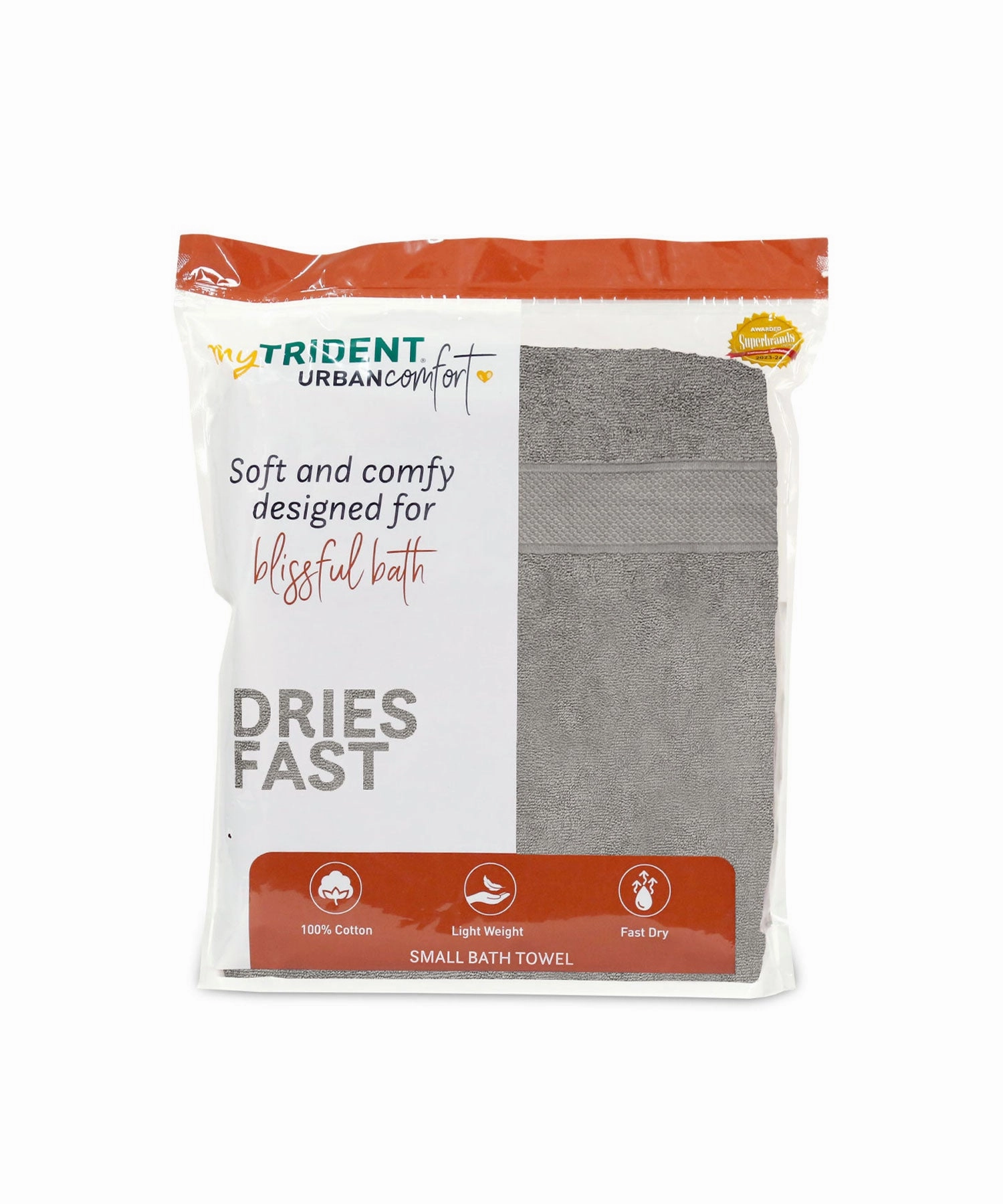 Urban Comfort, 450 GSM, Bath Towel, Charcoal