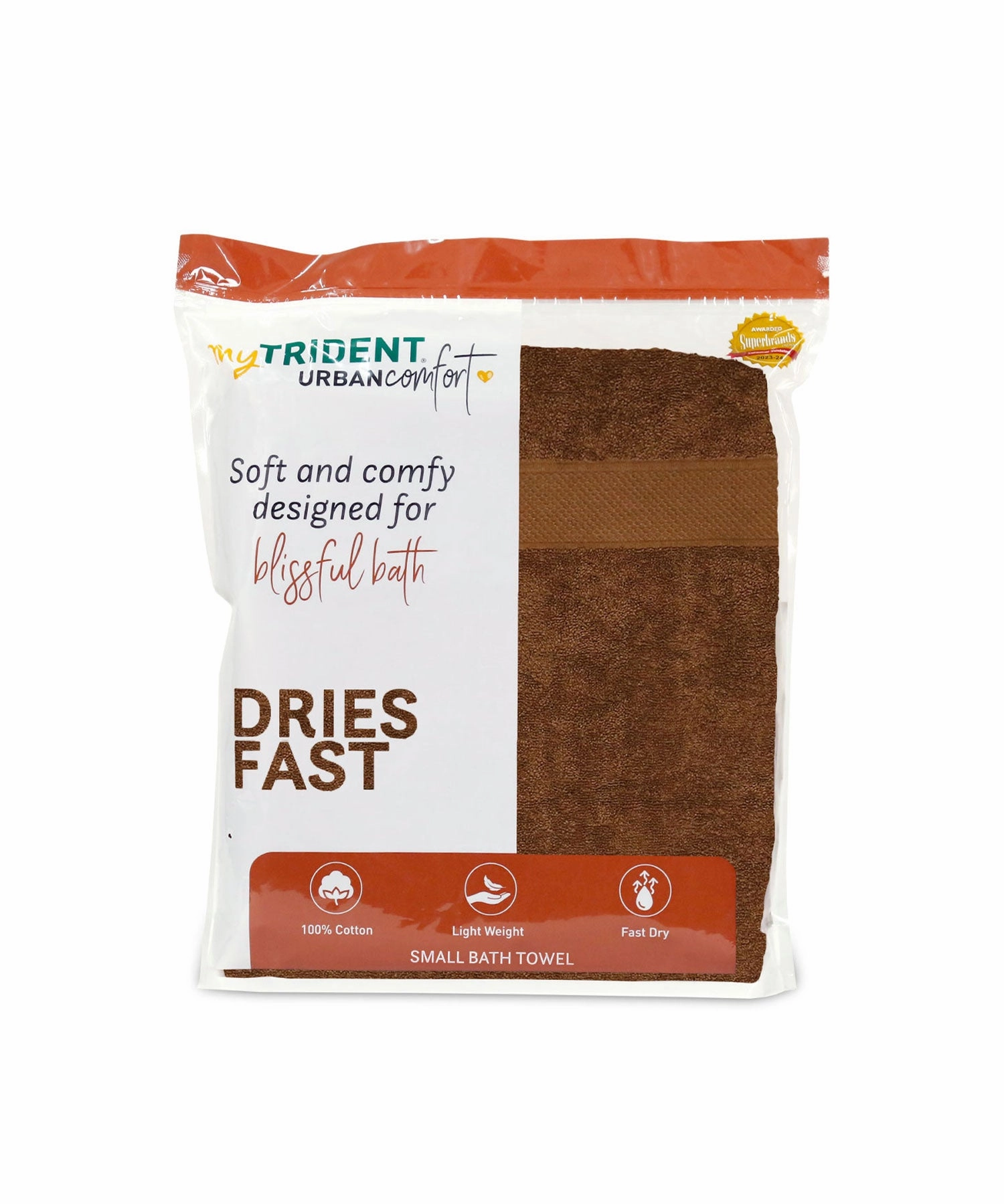Urban Comfort, 450 GSM, Bath Towel, Coconut Shell