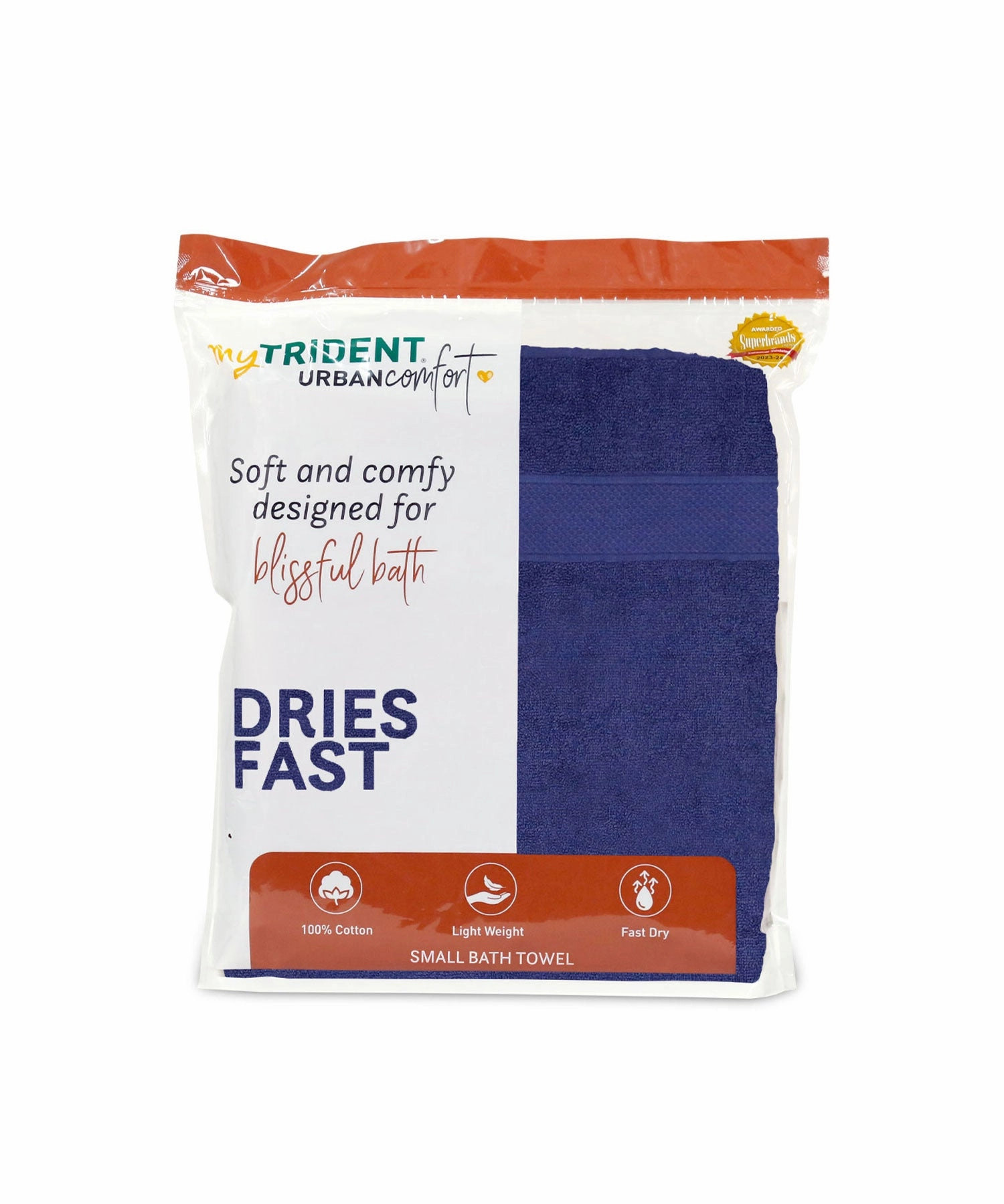 Urban Comfort, 450 GSM, Bath Towel, New Navy