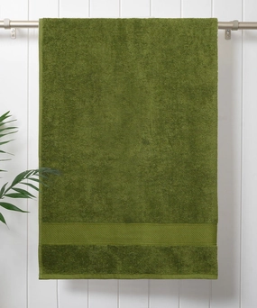 Urban Comfort, 450 GSM, Bath Towel, Olive bath towels,soft towels,bathroom textiles