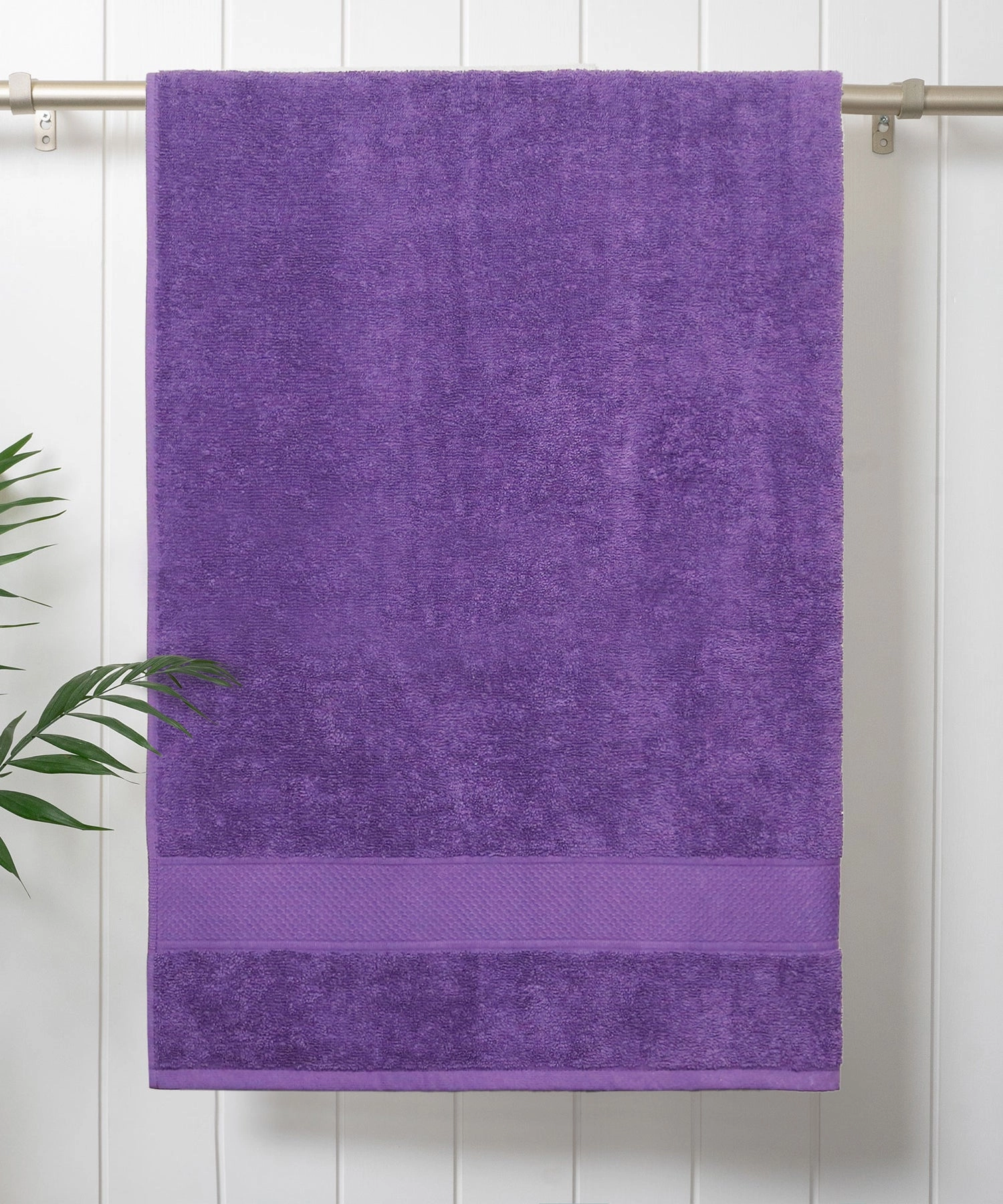 Urban Comfort, 450 GSM, Bath Towel, Purple