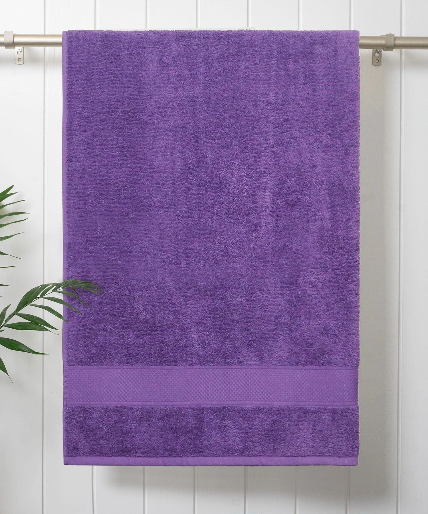 Urban Comfort, 450 GSM, Bath Towel, Purple bath towels,soft towels,bathroom textiles